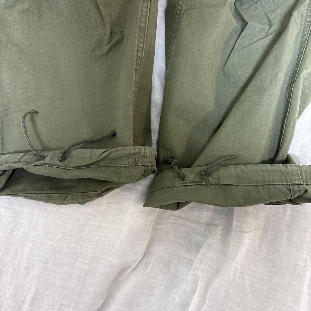 1960s【US.ARMY】リップストップジャングルファティーグパンツ