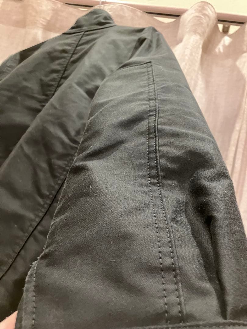 GALLICE ブラックモールスキンカバーオール