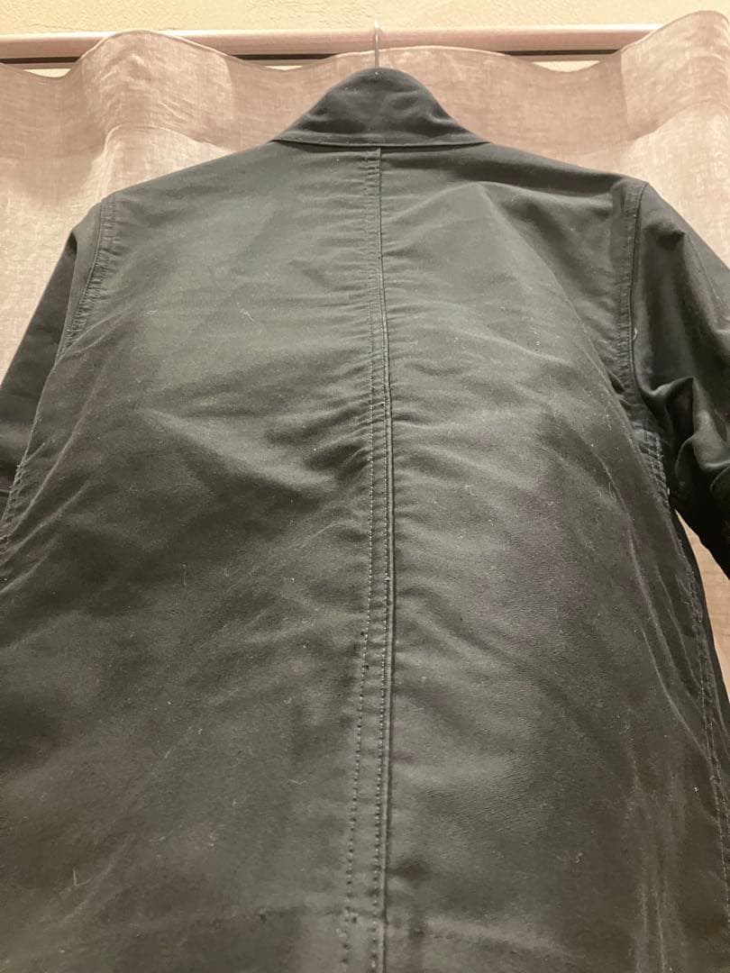 GALLICE ブラックモールスキンカバーオール