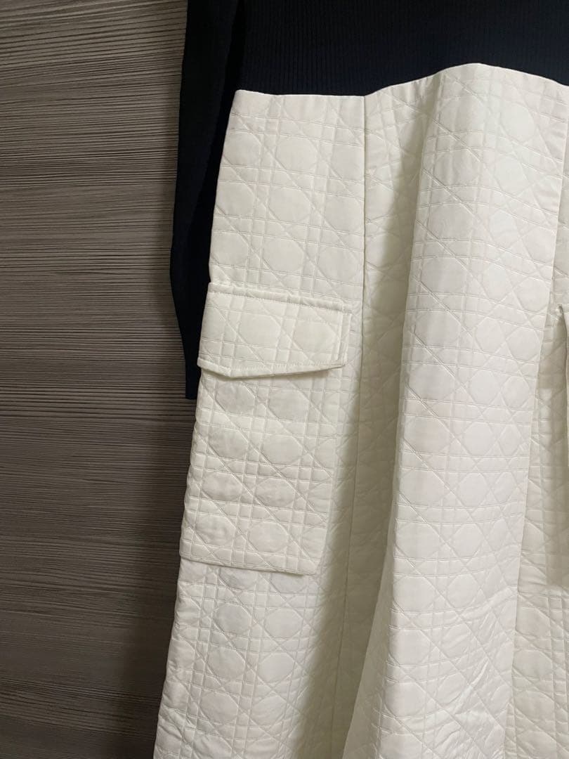 【YAMADAYA】FENNEL 新品未使用！切替ワンピース　Mサイズ