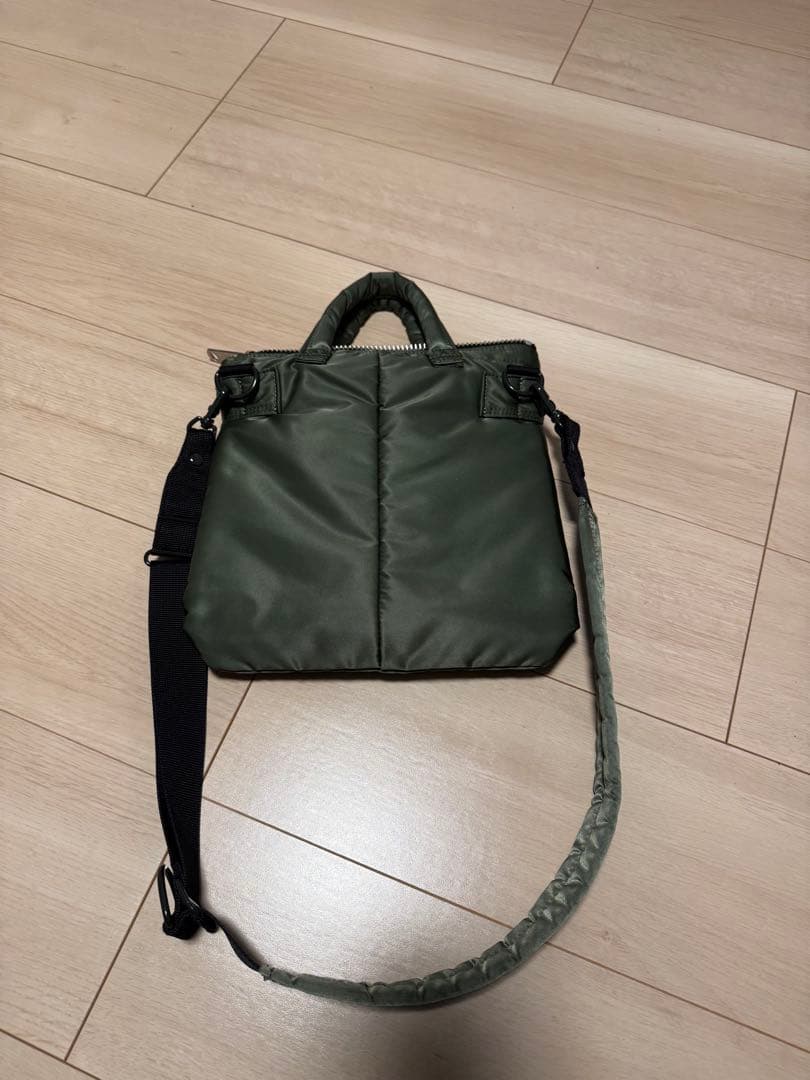 PORTER PX TANKER 2WAY HELMET BAG セージグリーン