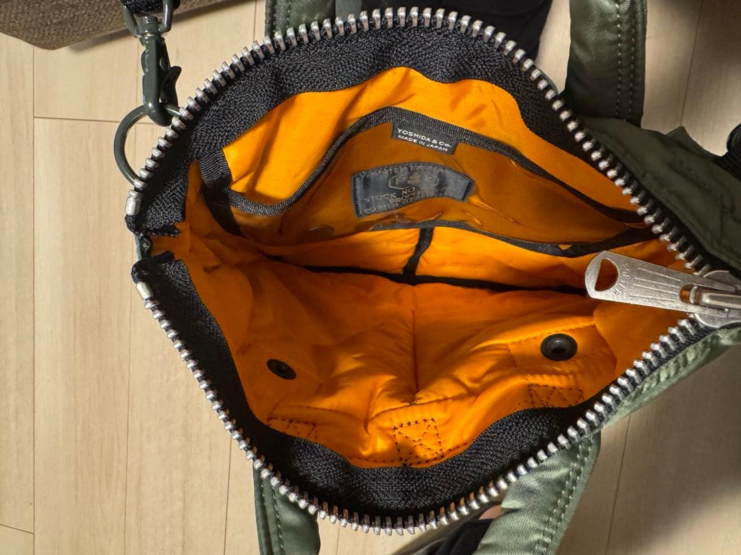 PORTER PX TANKER 2WAY HELMET BAG セージグリーン