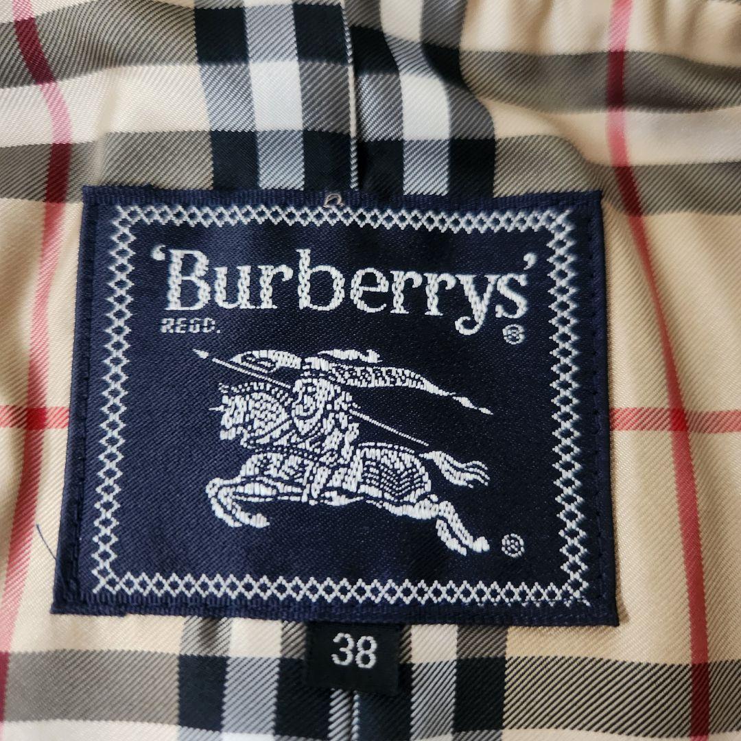 バーバリー　ウールジャケット　ジップ　スイングトップ　ジャンバー