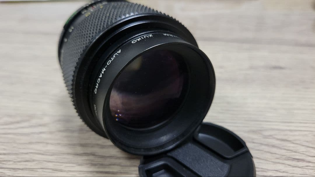 【名玉】OLYMPUS OM 90mmf2.0 マクロ 単焦点レンズ