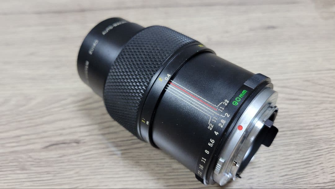 【名玉】OLYMPUS OM 90mmf2.0 マクロ 単焦点レンズ