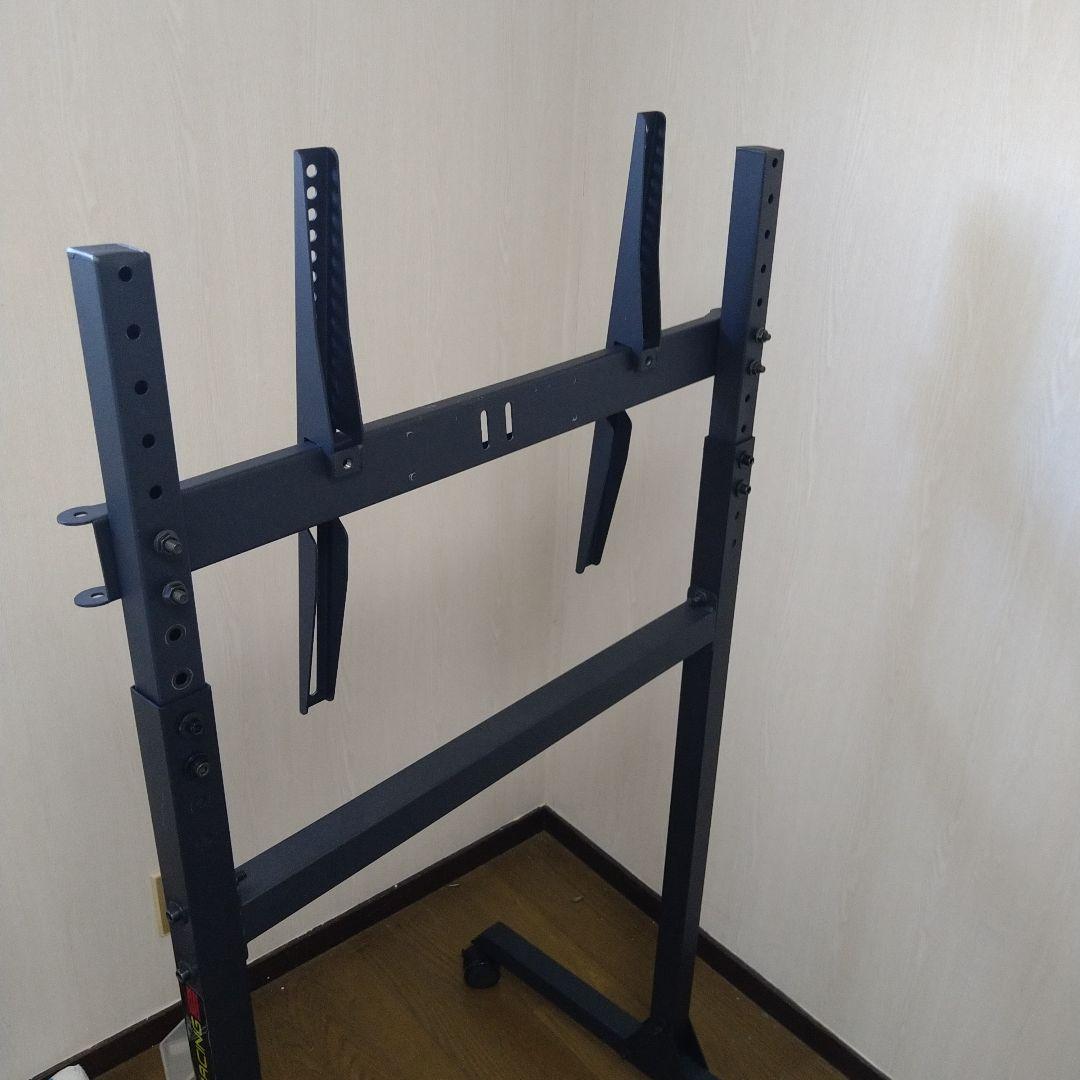 NEXT LEVEL RACING テレビスタンド ブラック