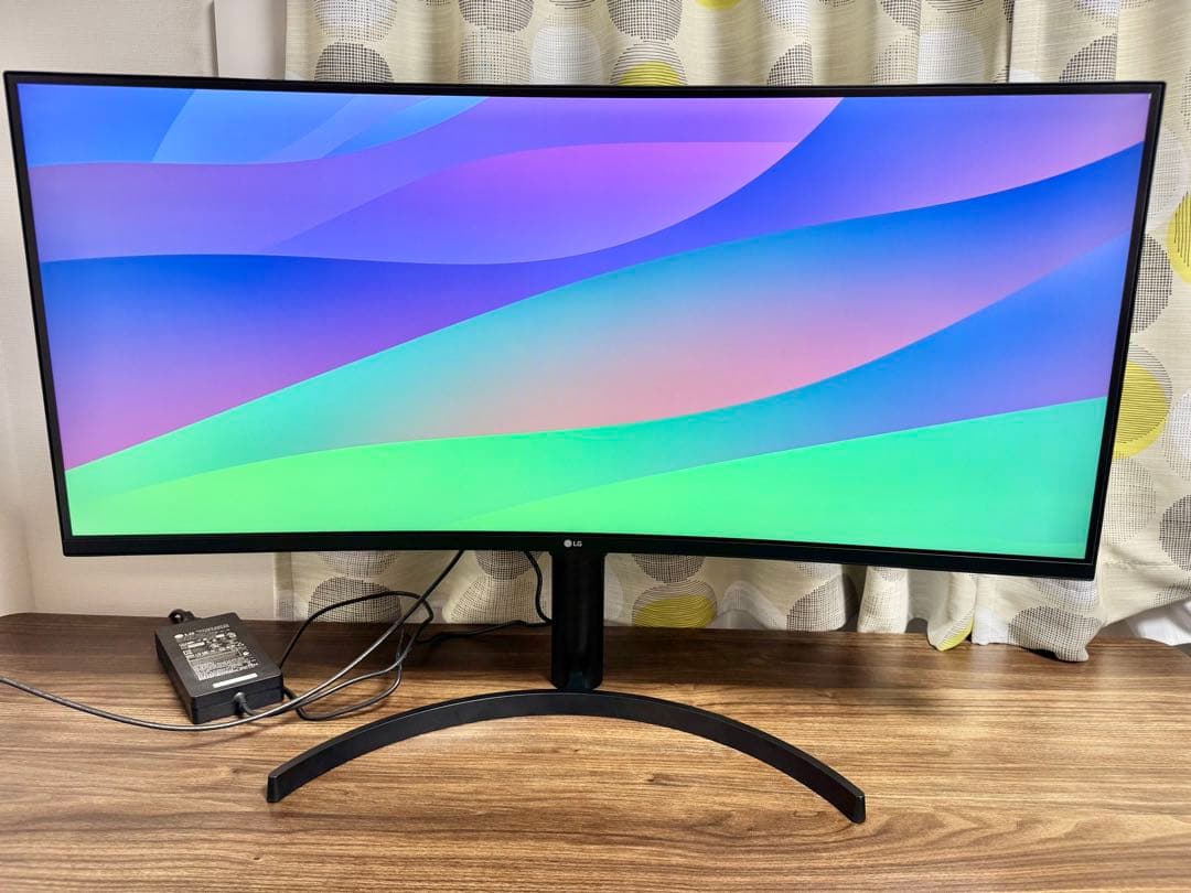 35インチ 曲面ウルトラワイドモニター LG 35WN75C-B