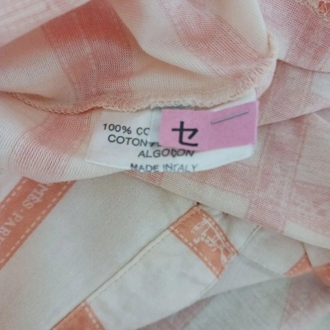 エルメス　マンジェラ　ボルデュック柄　HERMES　半袖　ポロシャツ