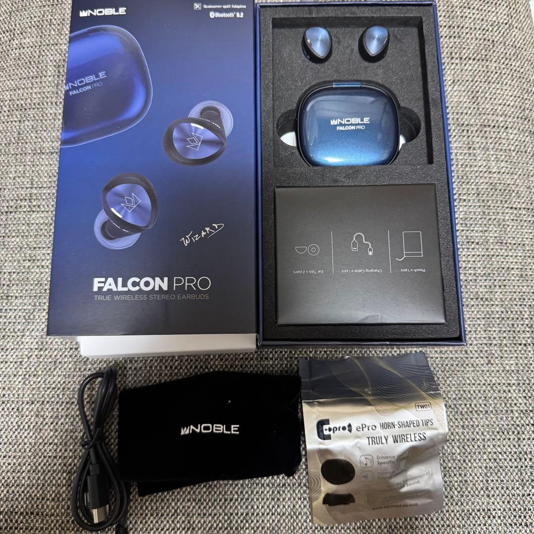美品　Noble FALCON PRO ワイヤレスイヤホン