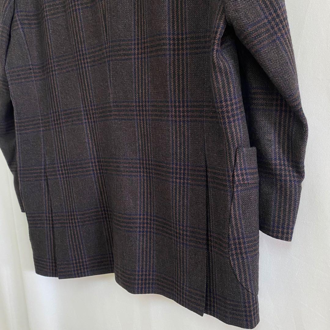 夢夢 BURBERRY カシミヤ混ノバチェックジャケット