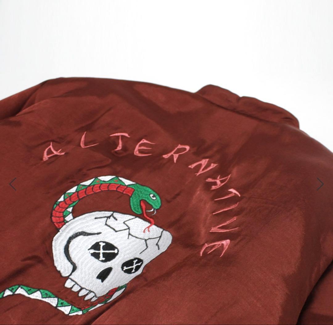 ■超美品★M★ RNA チャイナスカジャン★レディース ジャケット★スカ★