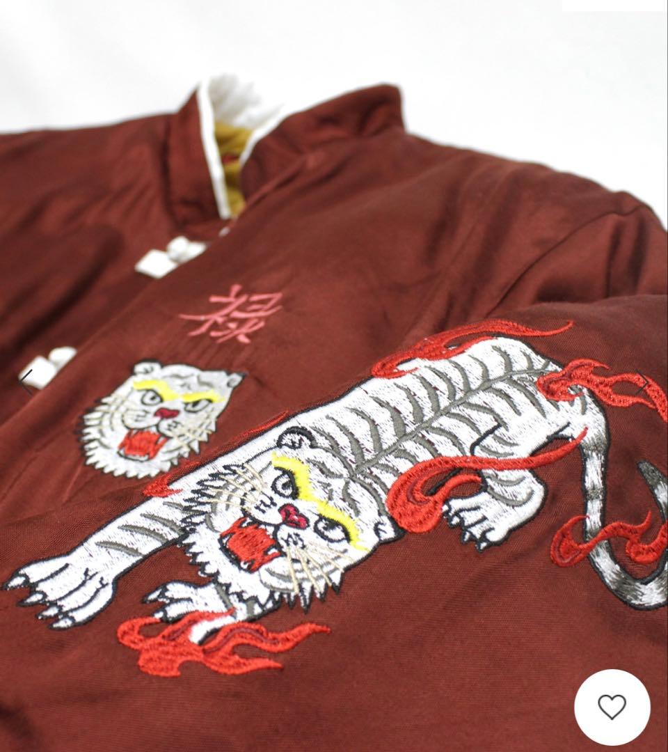 ■超美品★M★ RNA チャイナスカジャン★レディース ジャケット★スカ★