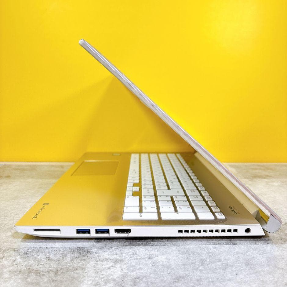 おしゃれゴールド❣新品SSD480GBで快適✨薄型 カメラ フルHD Win11