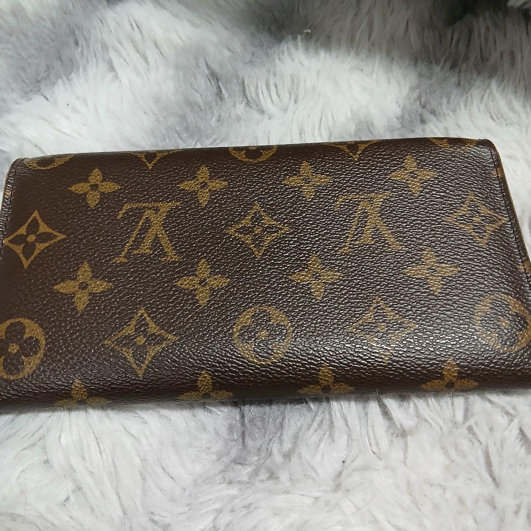 【美品】ルイヴィトン長財布ポルトフォイユサラ モノグラム