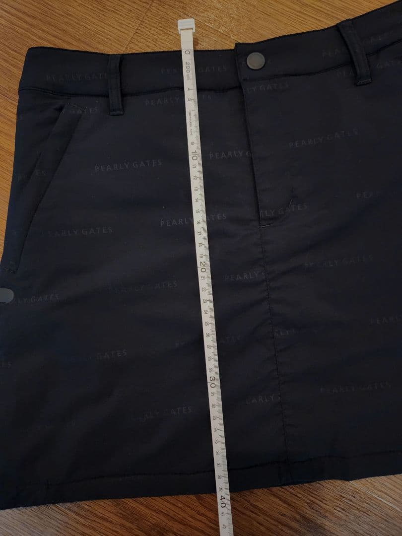 【超美品】PEARLY GATES ダークネイビー 中綿スカート 防寒 ダウン