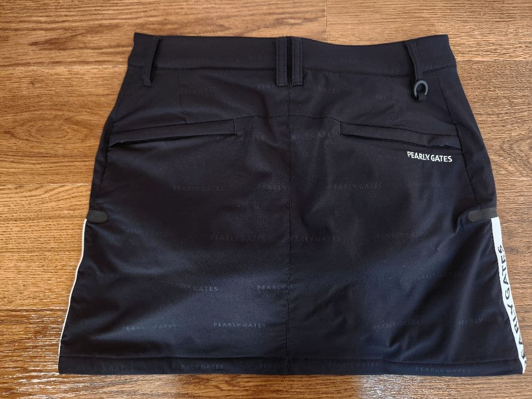 【超美品】PEARLY GATES ダークネイビー 中綿スカート 防寒 ダウン