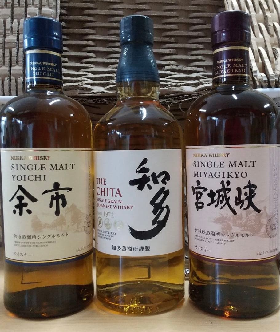 ニッカウヰスキー シングルモルトセット