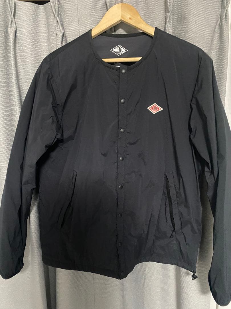 DANTON ナイロンジャケット ブラック 42