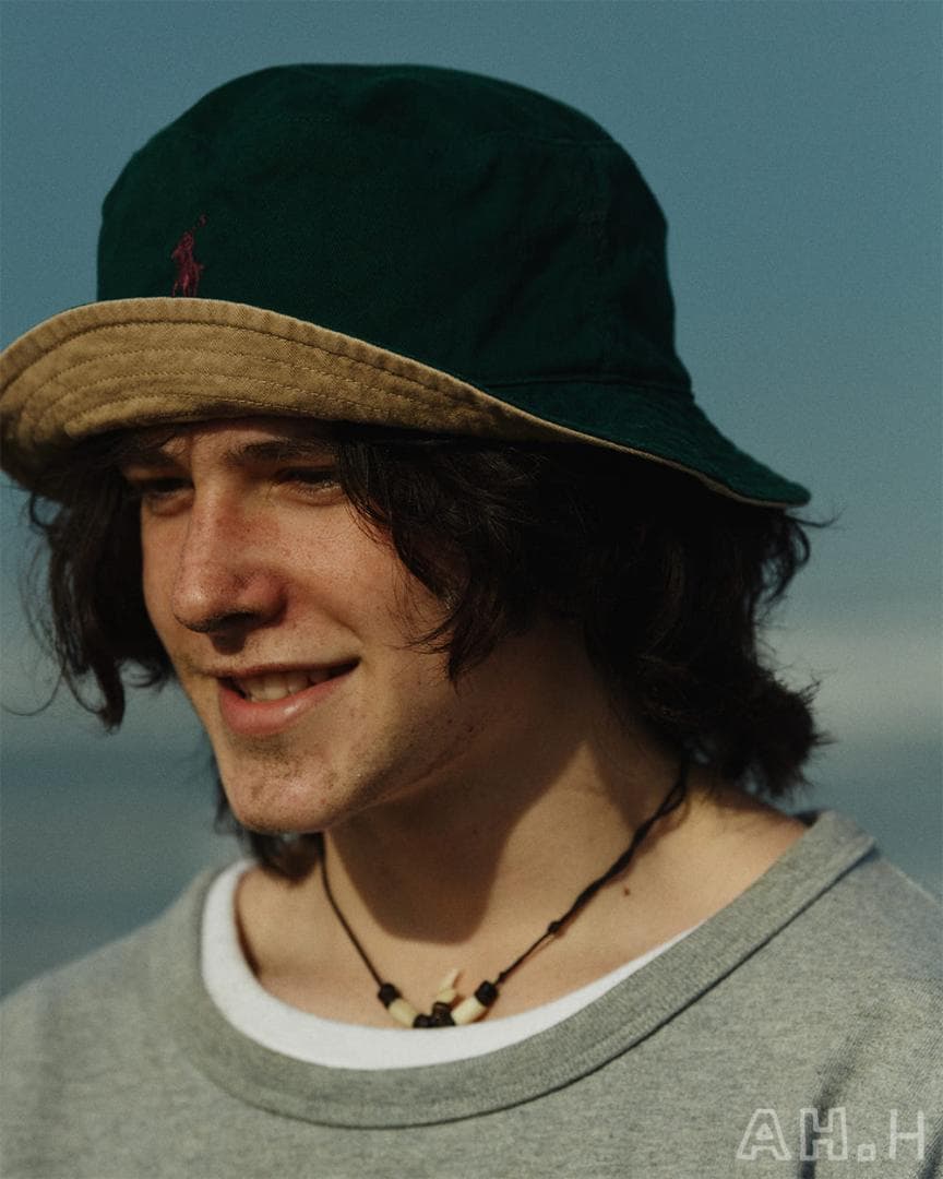 PoloRalphLauren beams別注 バケットハット カーキグリーン