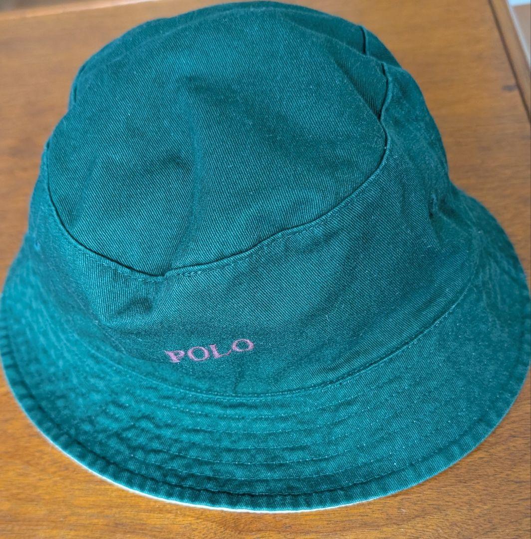 PoloRalphLauren beams別注 バケットハット カーキグリーン