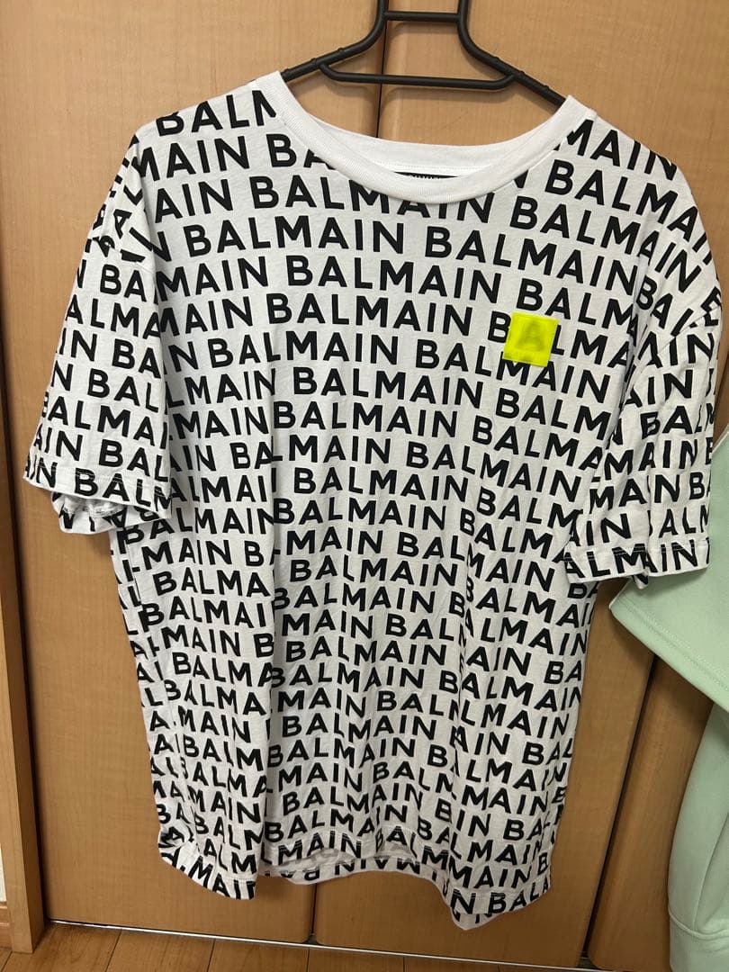 BALMAIN ロゴプリント 半袖Tシャツ　レア