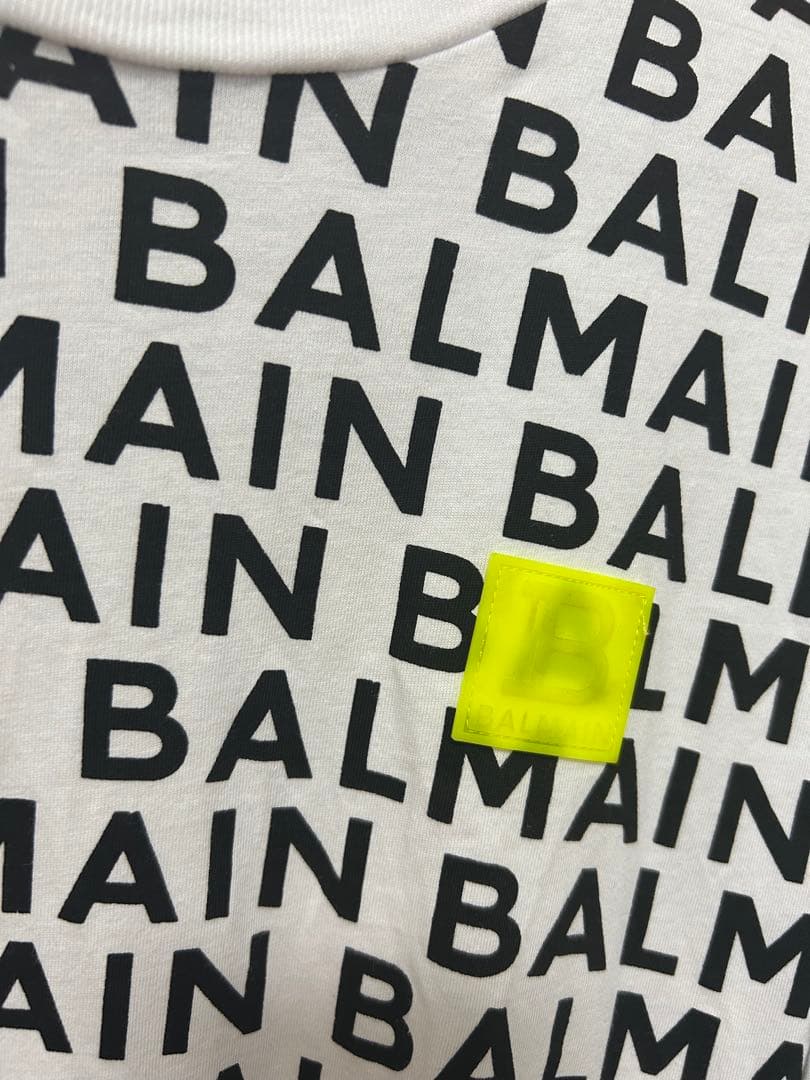 BALMAIN ロゴプリント 半袖Tシャツ　レア