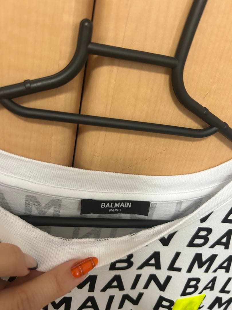 BALMAIN ロゴプリント 半袖Tシャツ　レア