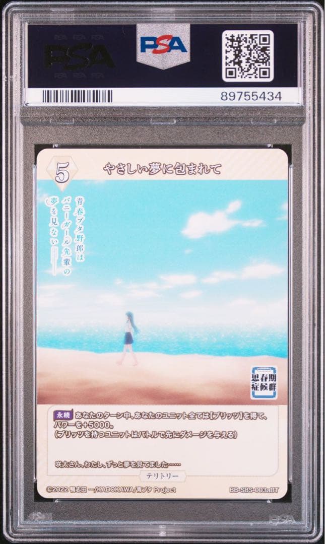 PSA10 ビルディバイドブライド 青ブタ 牧之原翔子 bt サイン