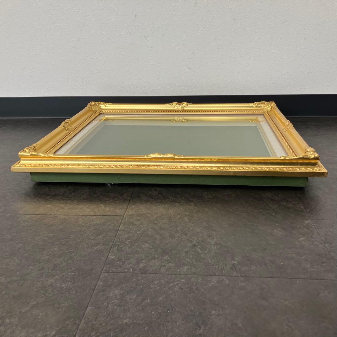 値下！未使用！額縁 金 ゴールド 油絵 アンティーク フレーム 木製 インテリア