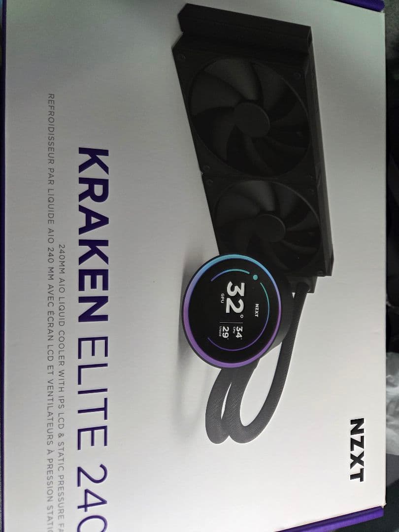 NZXT Kraken Elite 240 RL-KN24E-B2 [ブラック]