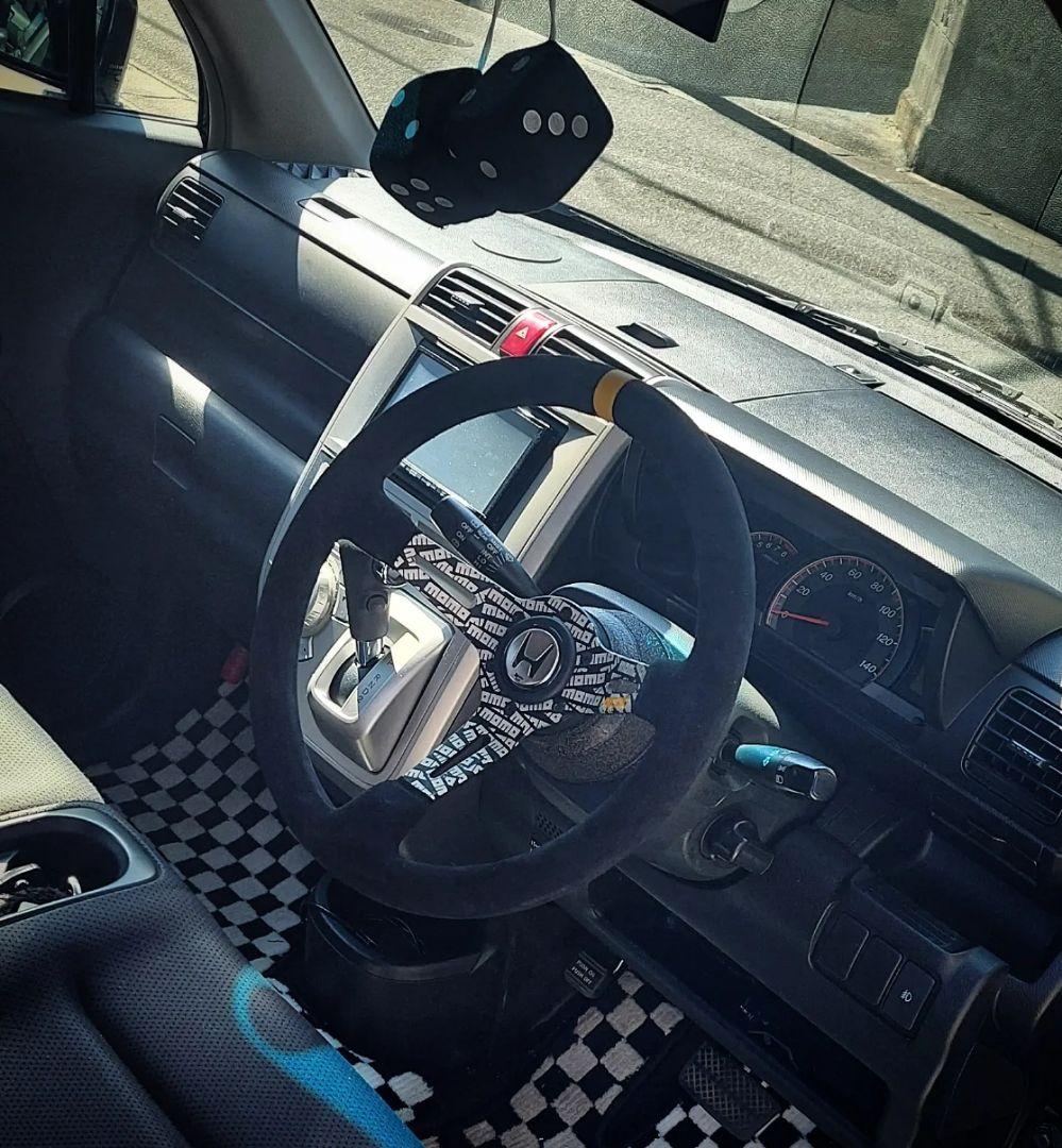 猫ちゃん モモ ステアリング