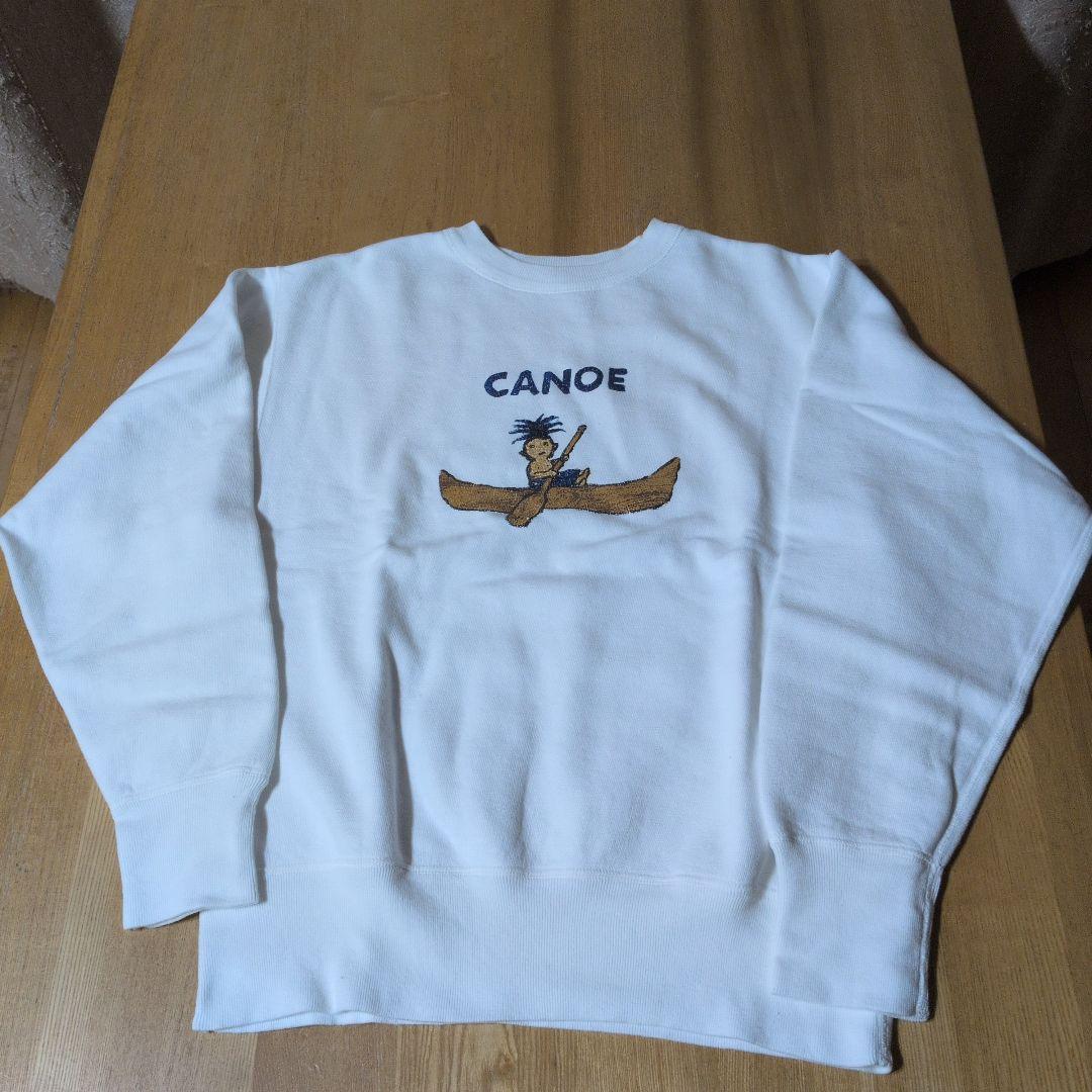 1月20日〜21日限定価格未使用タグ付　45rpmカヌーくん裏起毛トレーナー