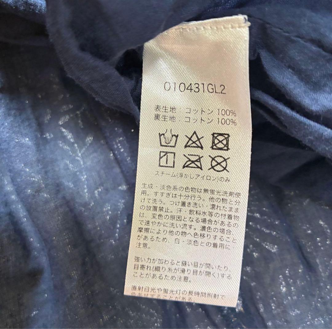 ヌキテパ　 コットンボイルフラワープリントワンピース　23ss