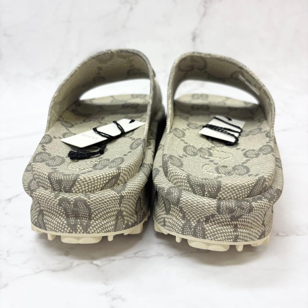 【新品】◆GUCCI◆グッチ ロゴ 厚底サンダル 28cm