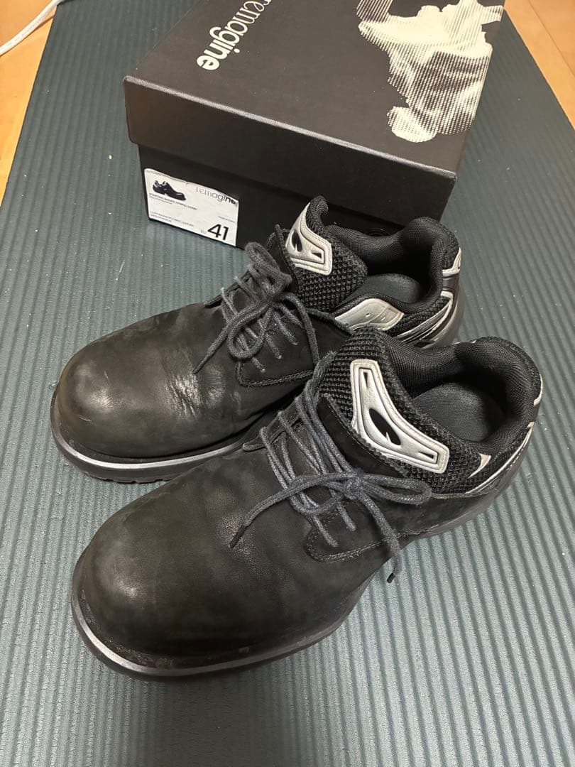 靴 remagine starting bigger derby shoes