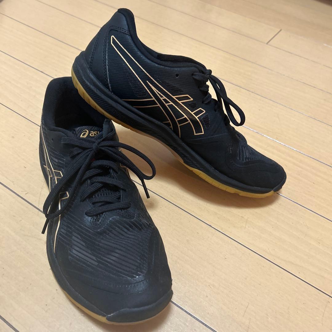 asics バレーボールシューズ 黒