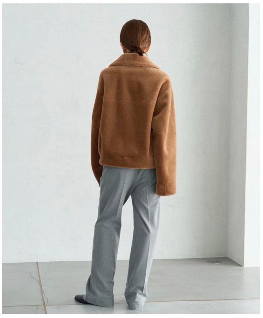 美品☆URBANCODE LONDONアーバンコードロンドン エコファーブルゾン