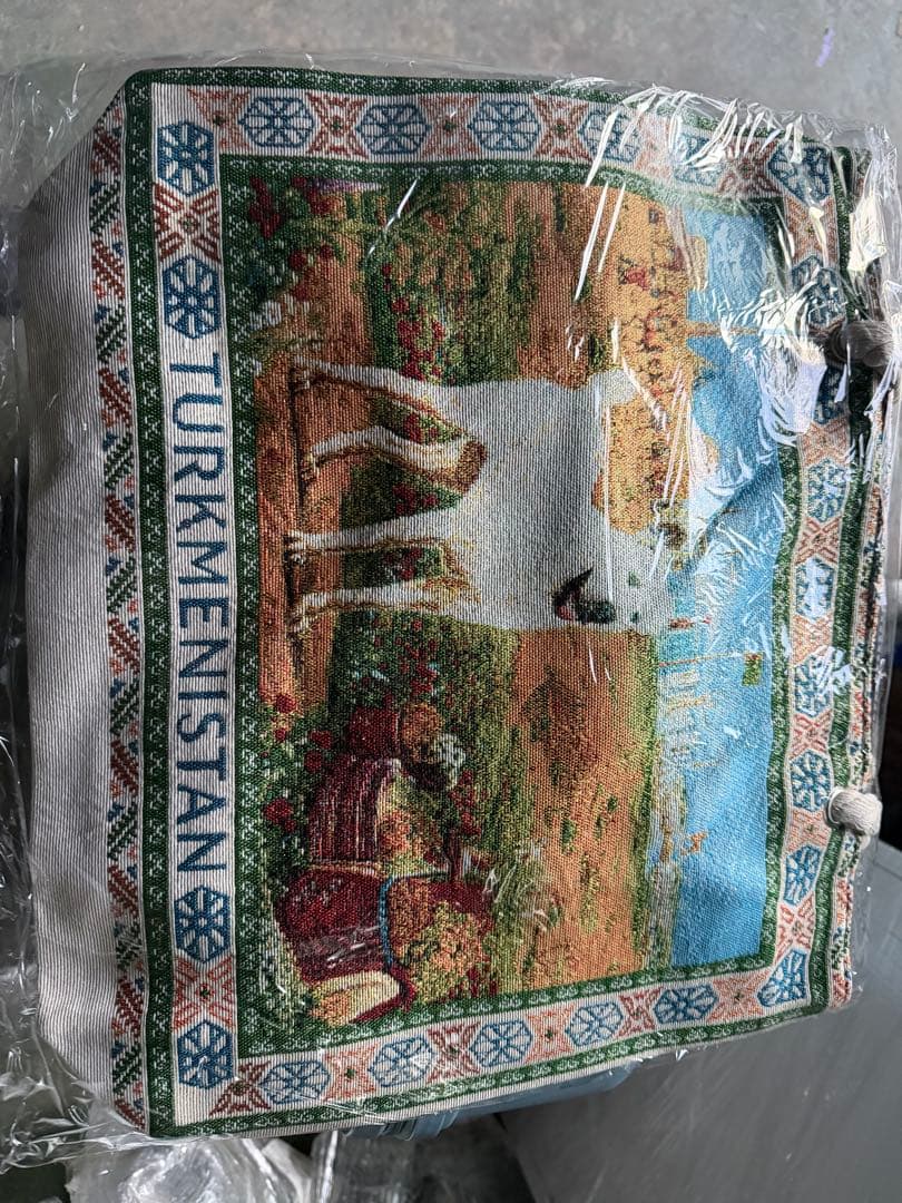 大阪関西万博 トルクメニスタン 限定 アラバイ犬　トートバッグ