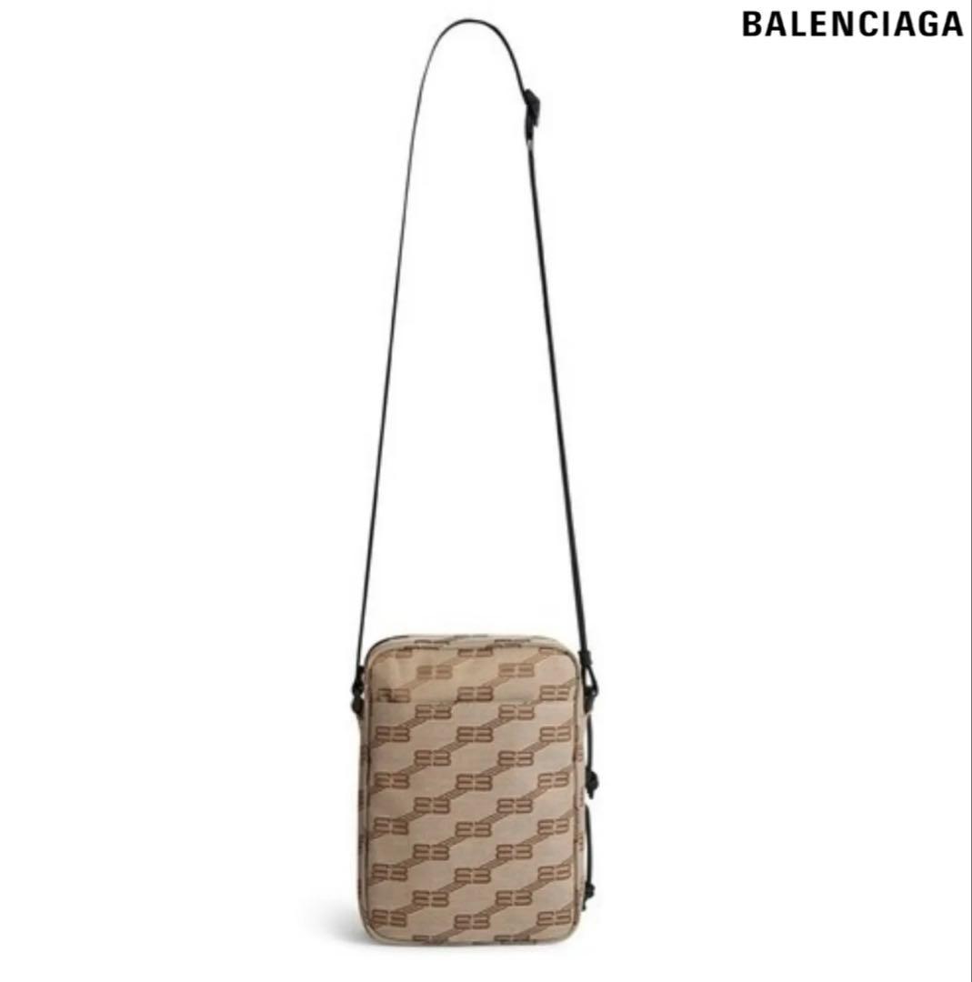 BALENCIAGA メッセンジャーバッグ /クロスボディバッグ BBモノグラム