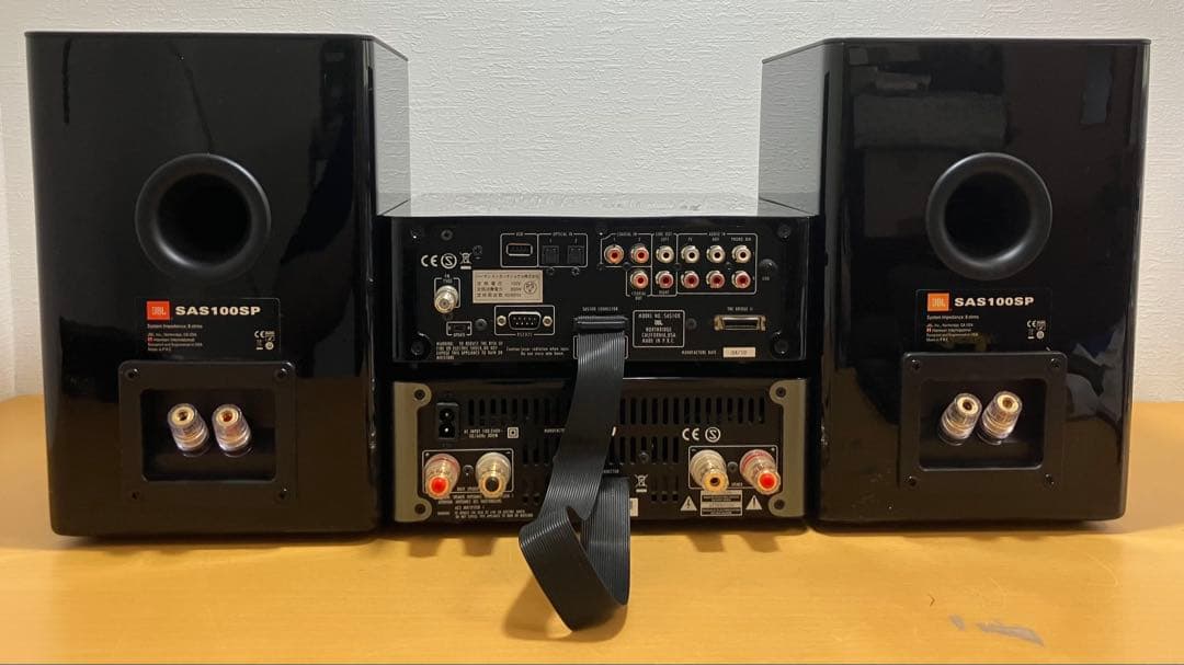 【JBL】システムコンポ SAS100/SAS100SP ジャンク品