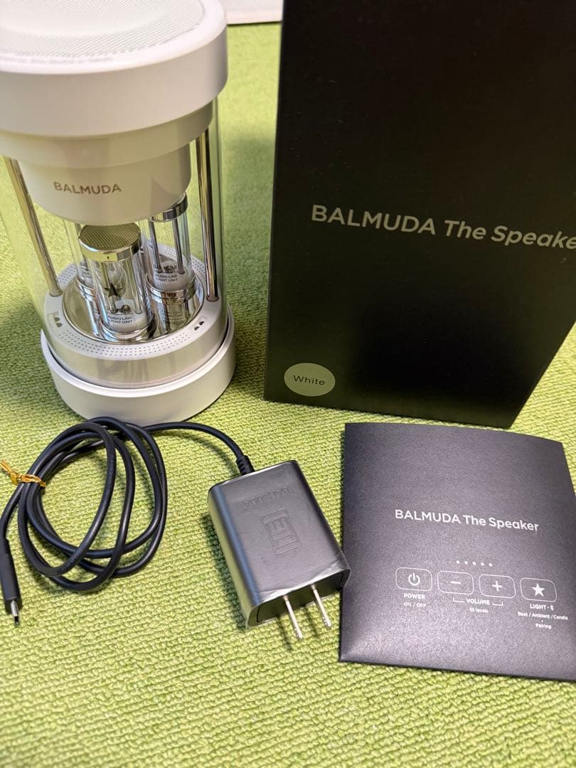 【美品】BALMUDA The Speaker ホワイト