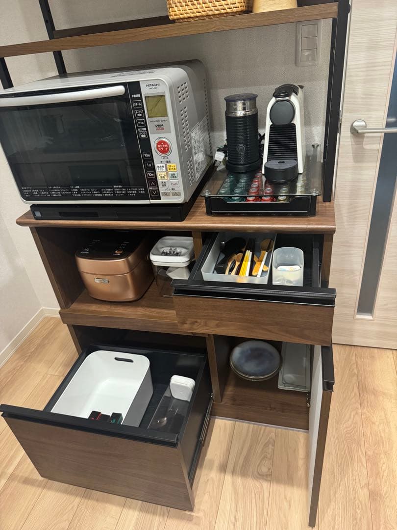 島忠ホームズ ダイニングボードハーブ　キッチンボード　食器棚