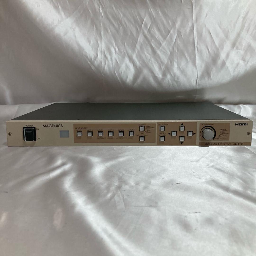 美品 シームレススイッチャー イメージニクス SL 61B マルチシグナル 映像