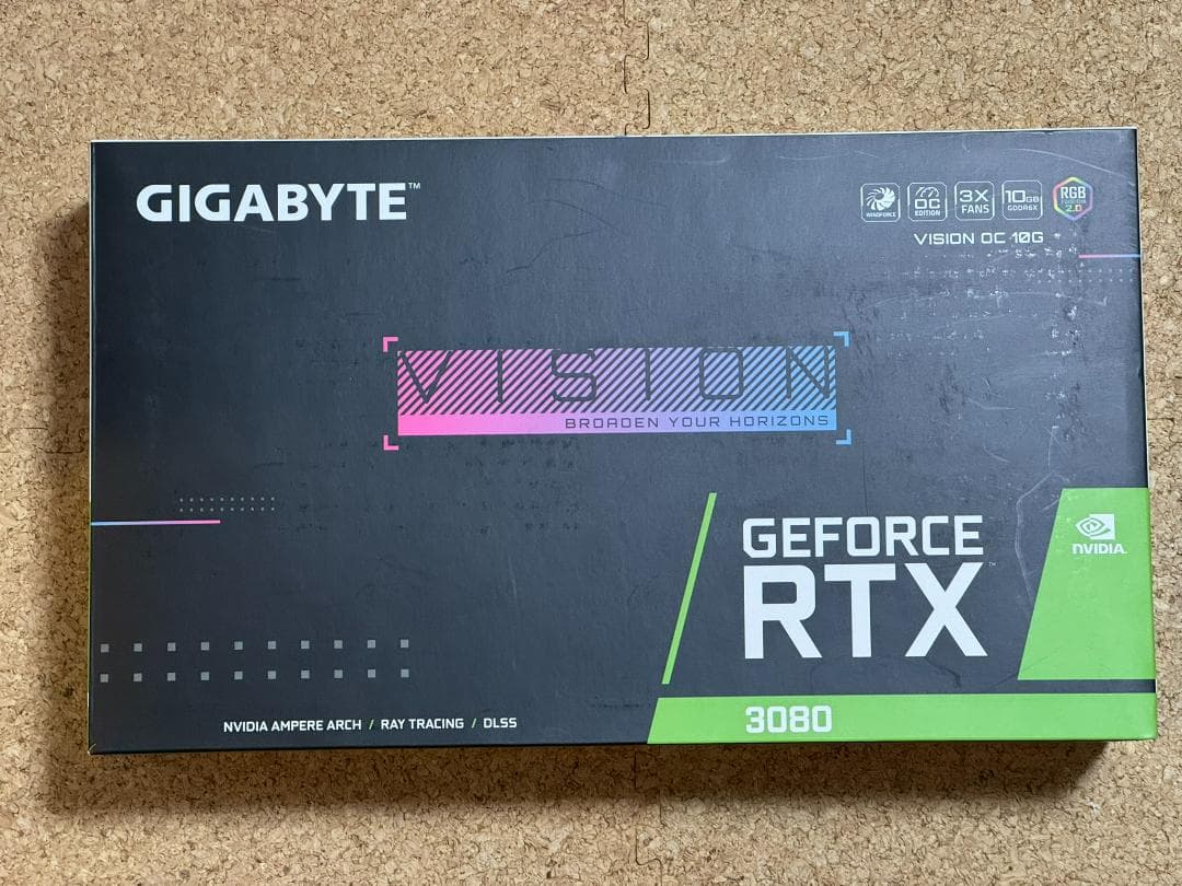 【ジャンク】GIGABYTE GEFORCE RTX 3080 VISION