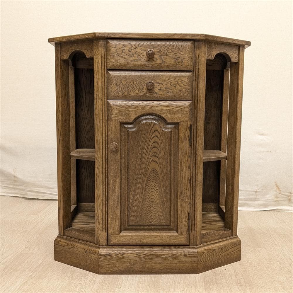 美品　山室家具　旭川家具　エスポアール　ホールキャビネット　コンソール　収納棚