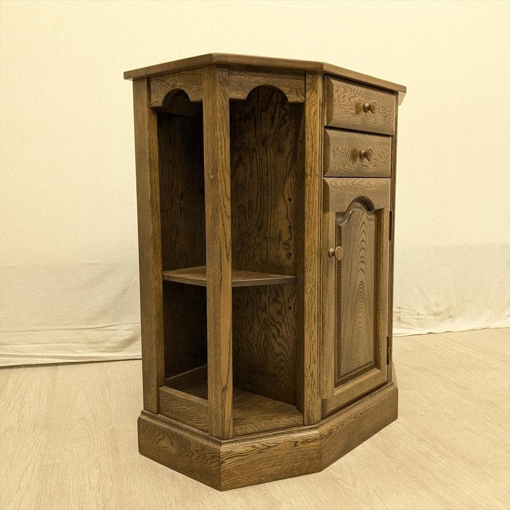 美品　山室家具　旭川家具　エスポアール　ホールキャビネット　コンソール　収納棚