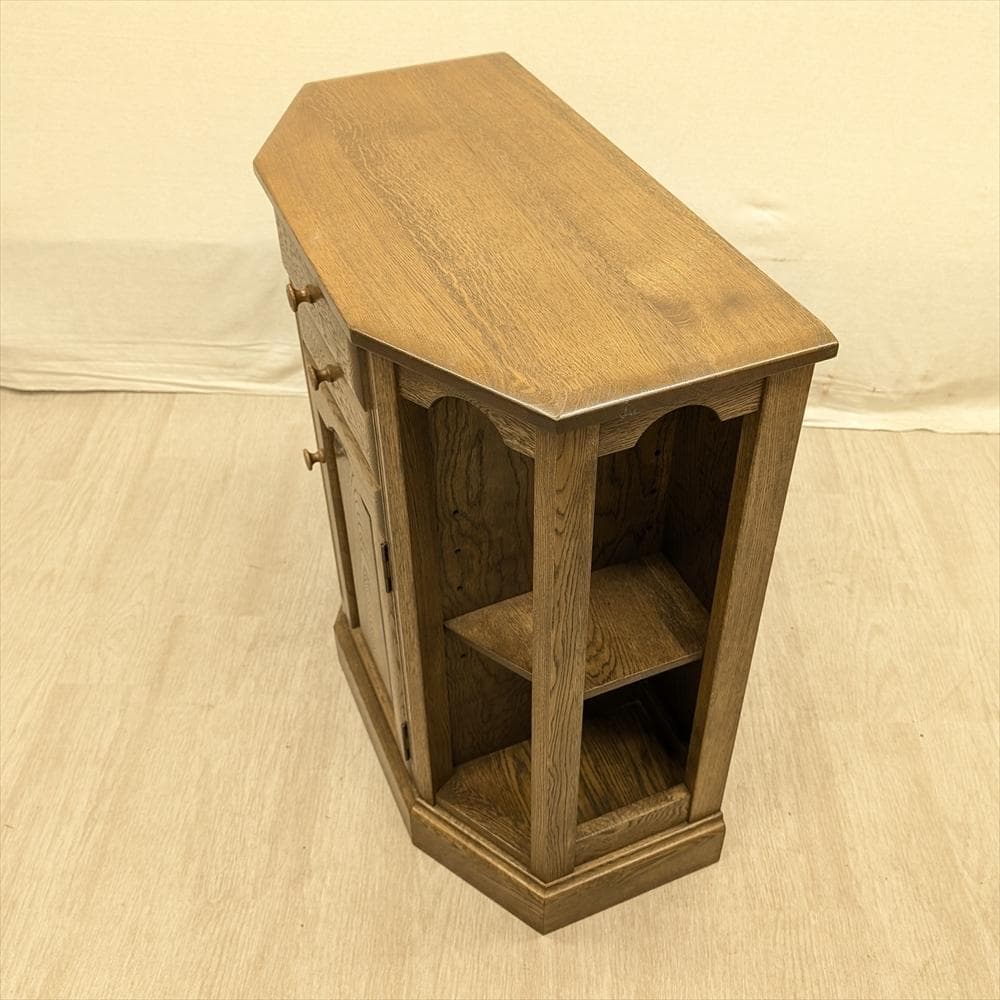 美品　山室家具　旭川家具　エスポアール　ホールキャビネット　コンソール　収納棚