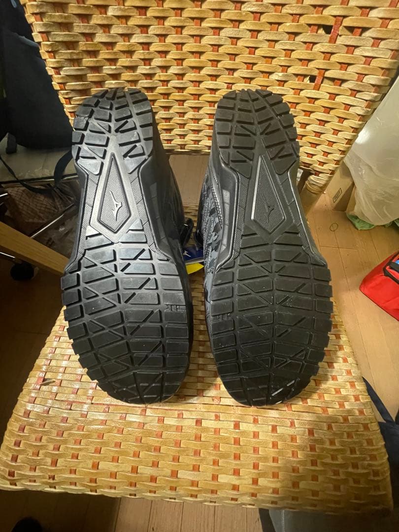 Mizuno オールマイティLS 安全靴 ユニセックス ダークグレー×ブラック