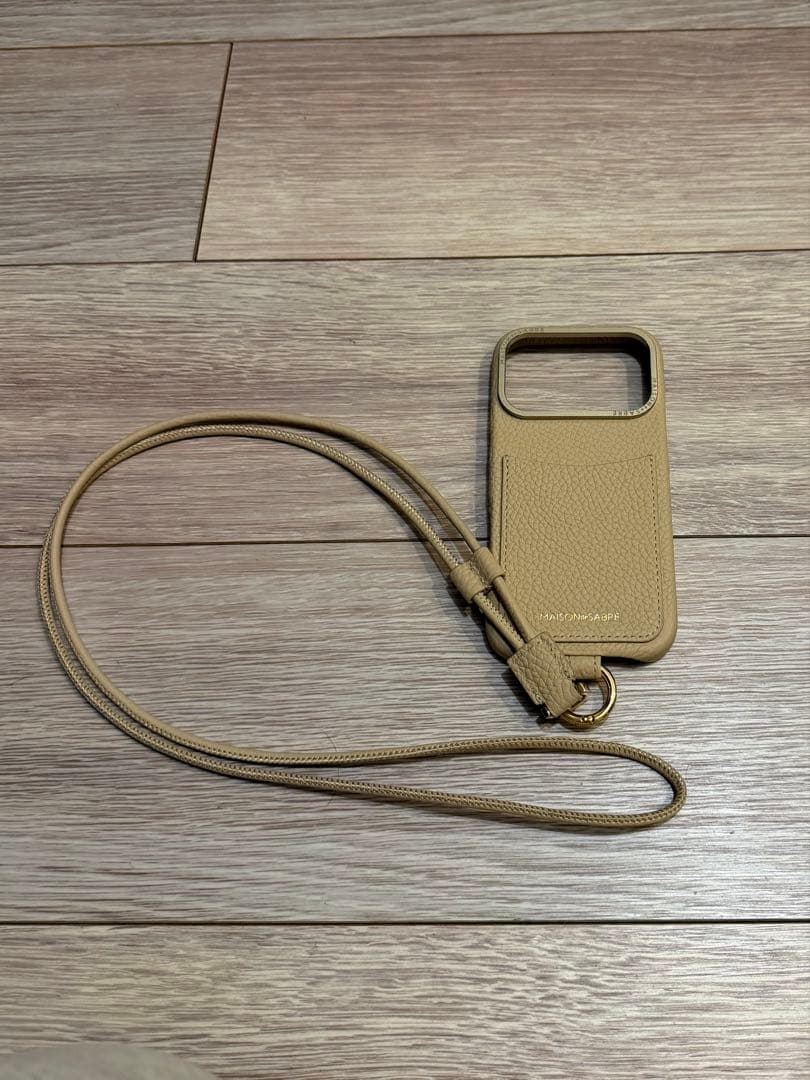 MAISON de SABRE iPhone17pro スリングスマホケース