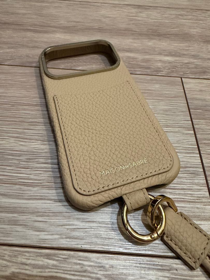 MAISON de SABRE iPhone17pro スリングスマホケース